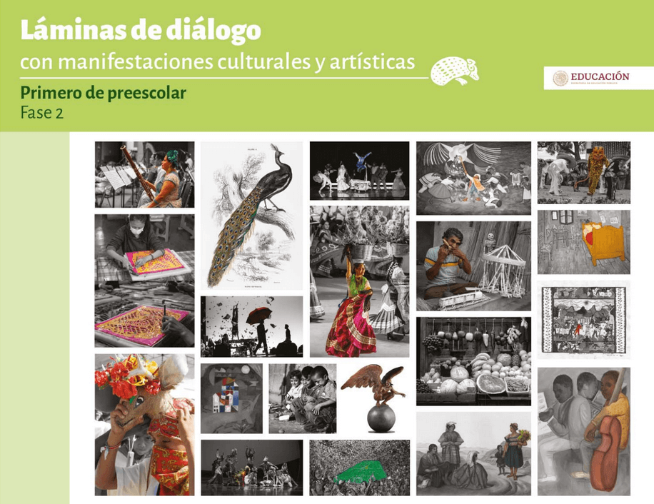 Laminas de diálogo con manifestaciones culturales y artísticas